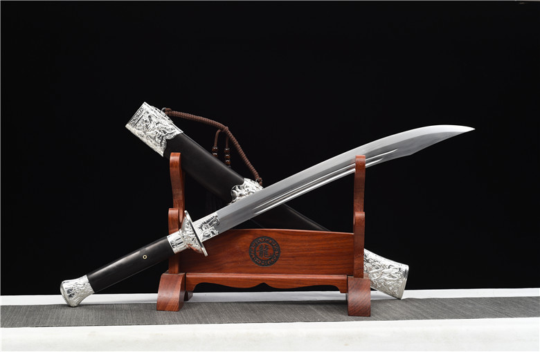 龙虎宝刀（银色款）_龙舞刀剑