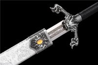 飞龙战剑（黄珠款）（裸剑）